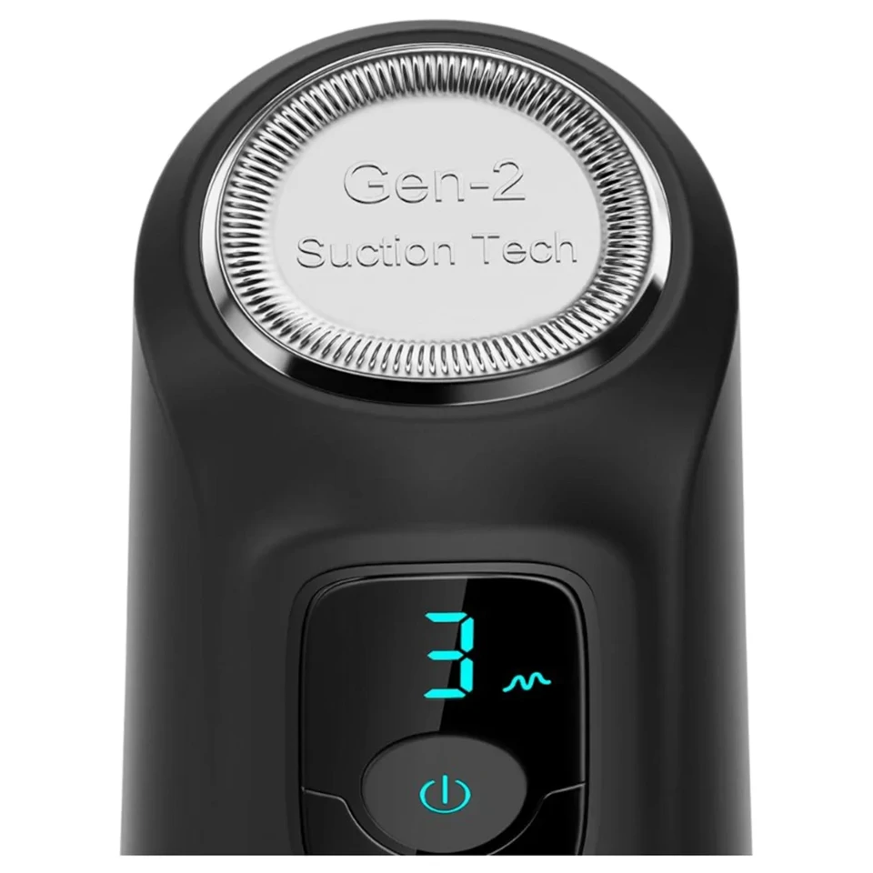 OTOUCH Airturn 4 - szívó-vibrációs automata maszturbátor (fekete)