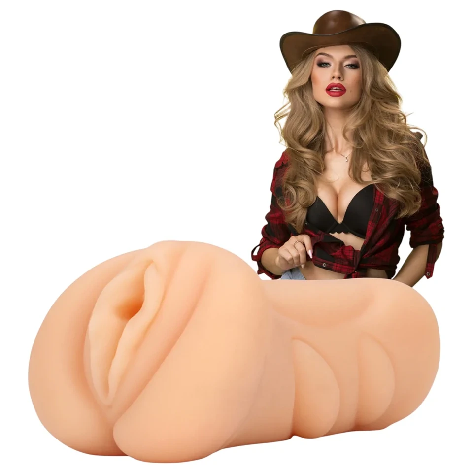 S-Line Cowgirl - élethű műpunci (testszínű)