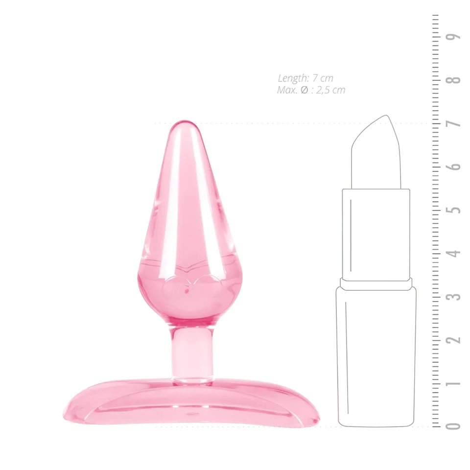 Easytoys The Assifier - mini anál plug (rózsaszín)