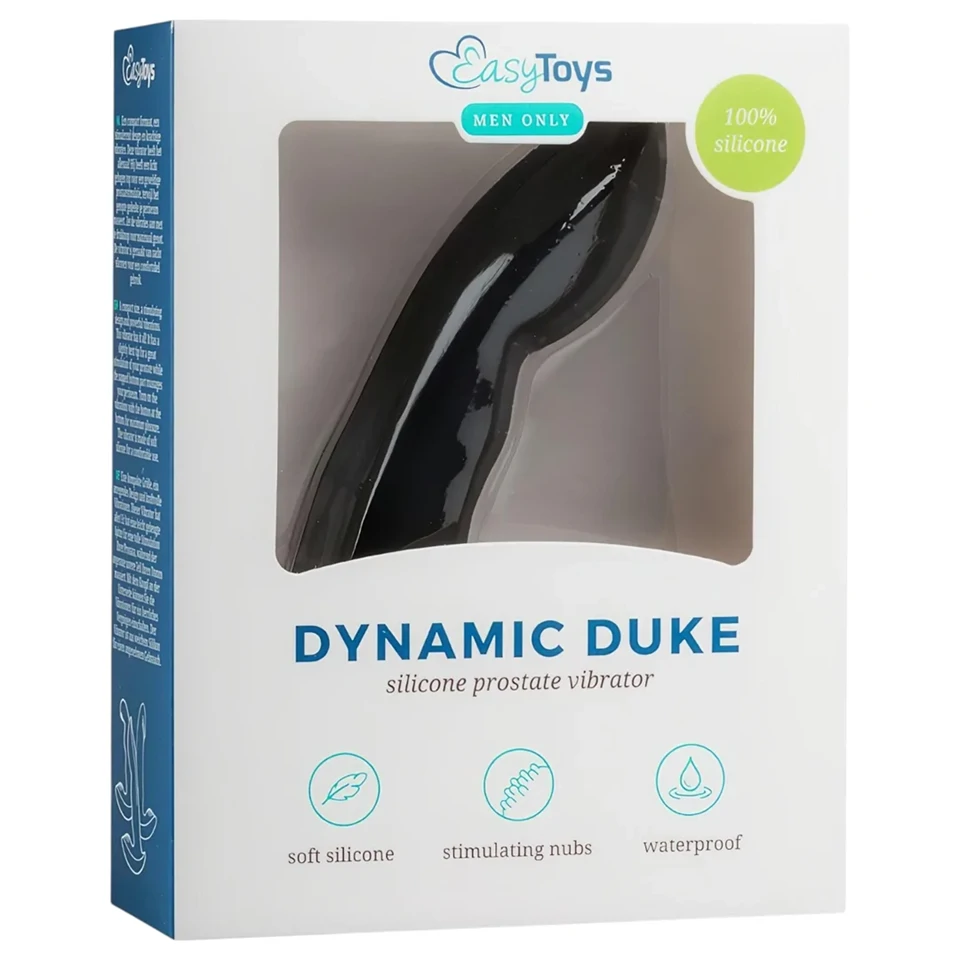 Easytoys Dynamic Duke - prosztatavibrátor (fekete)