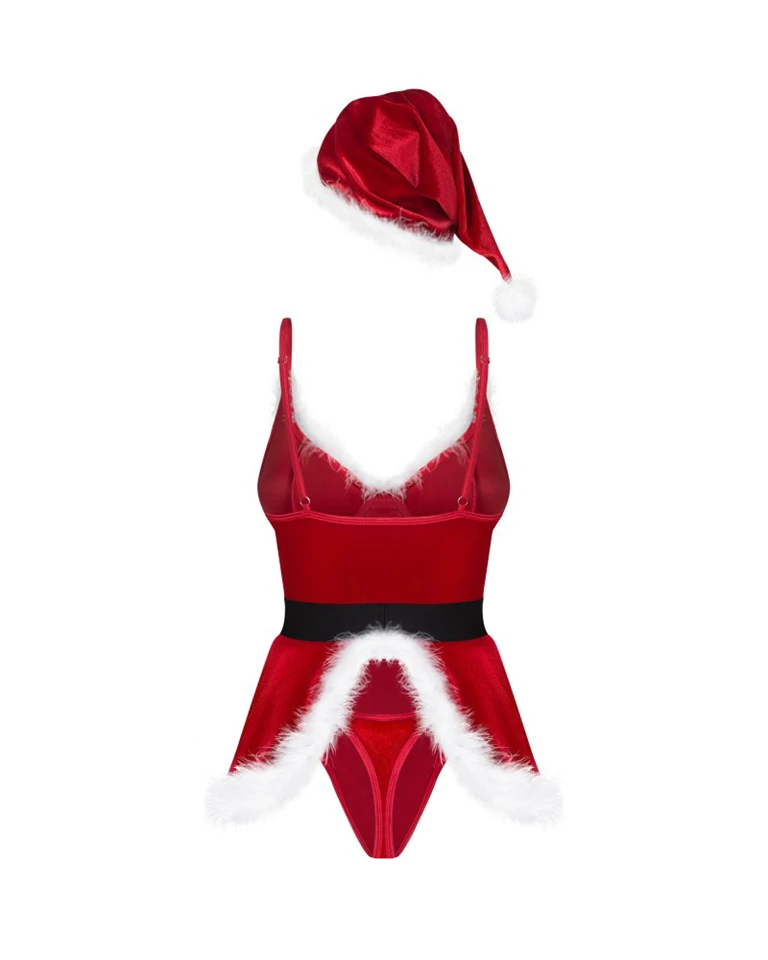 Hot Santa 3-pcs costume  S/M