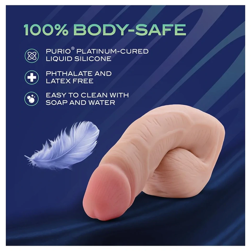 Blush UrSelf Affirm - élethű műpénisz (testszínű) - 13 cm
