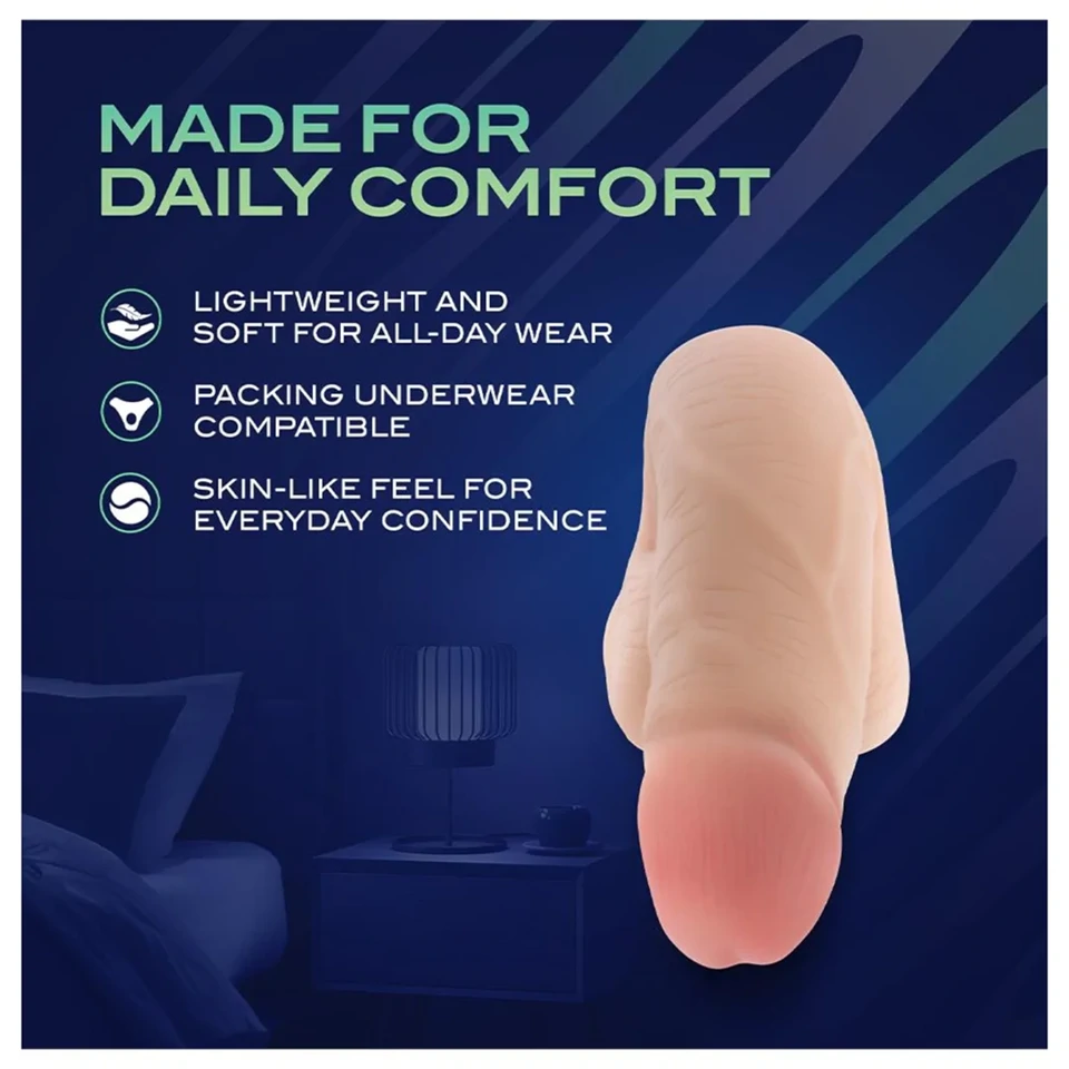 Blush UrSelf Affirm - élethű műpénisz (testszínű) - 13 cm