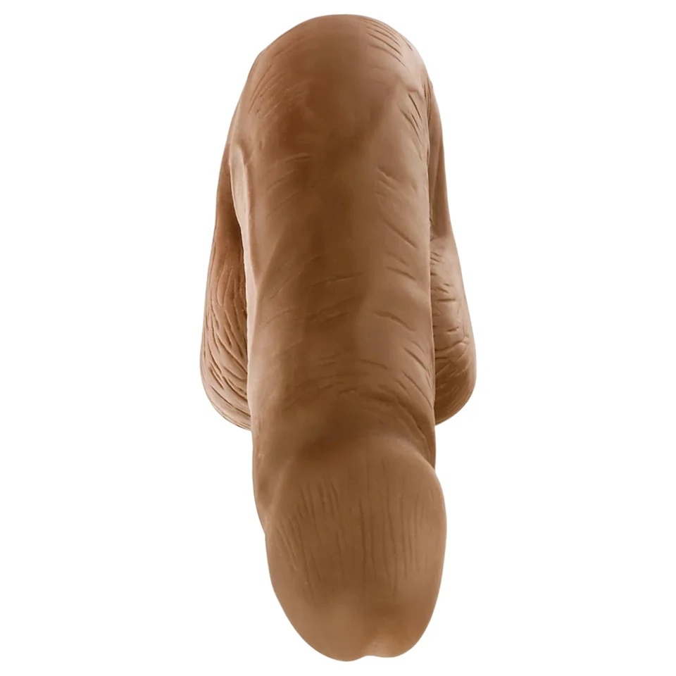 Blush UrSelf Affirm - életthű műpénisz (barna) - 13 cm