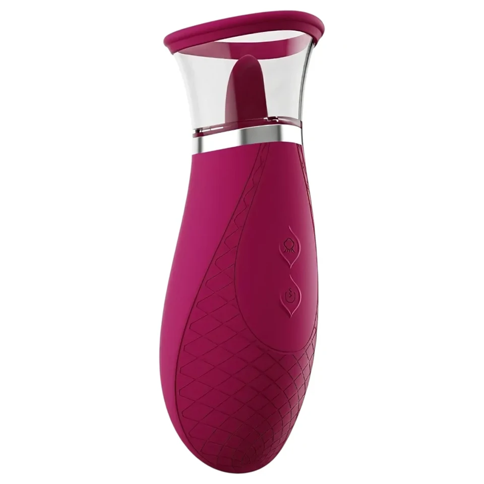 Honey Play Box Scioness - szívó, nyaló csiklóizgató vibrátor (pink)