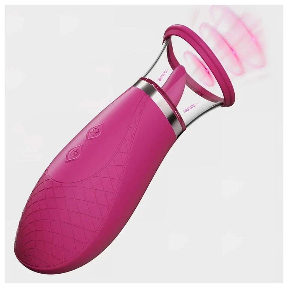 Honey Play Box Scioness - szívó, nyaló csiklóizgató vibrátor (pink)