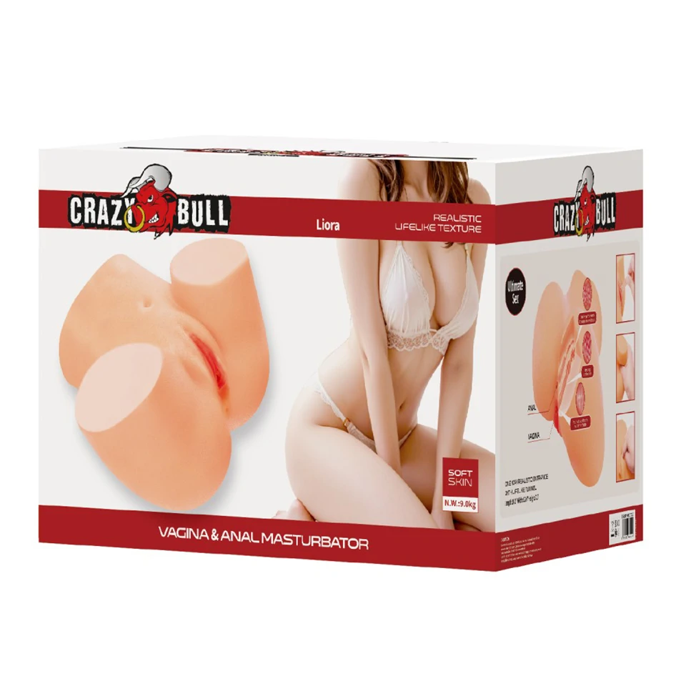 Crazy Bull Liora Masturbator Vibration Flesh