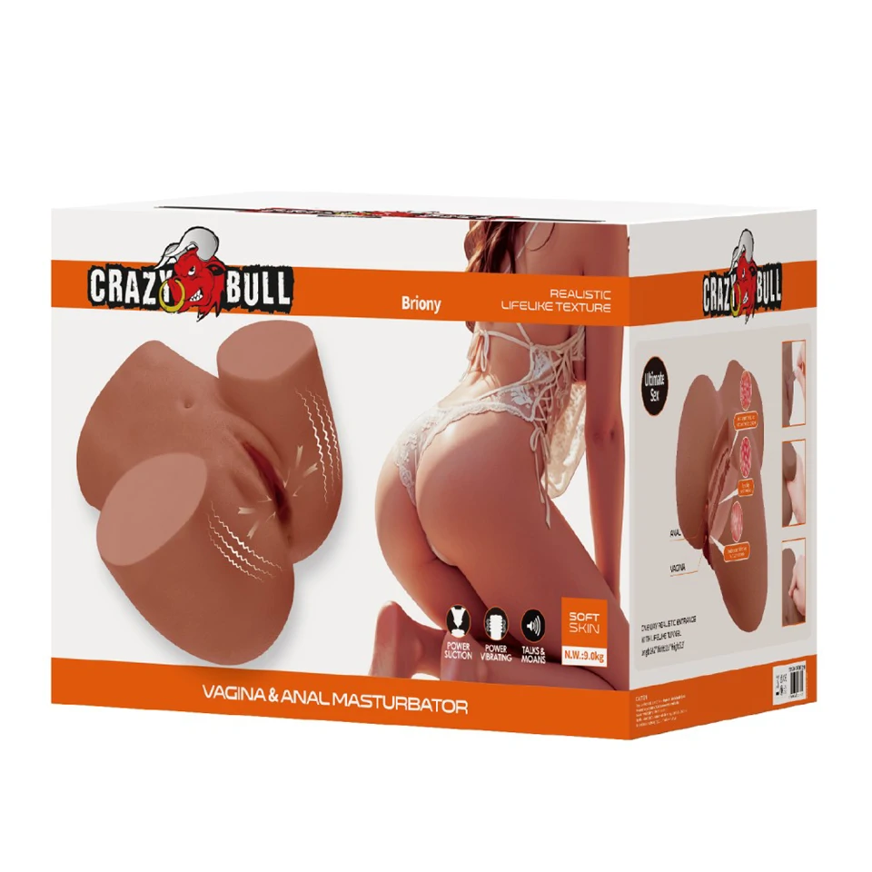 Crazy Bull Briony Masturbator  Brown
