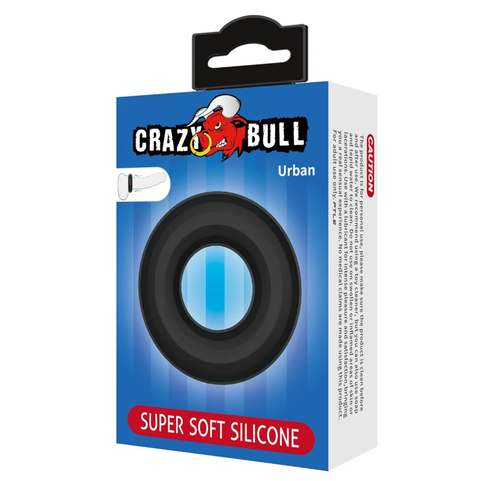 Crazy Bull Urban Super Soft Silicone Cock Ring