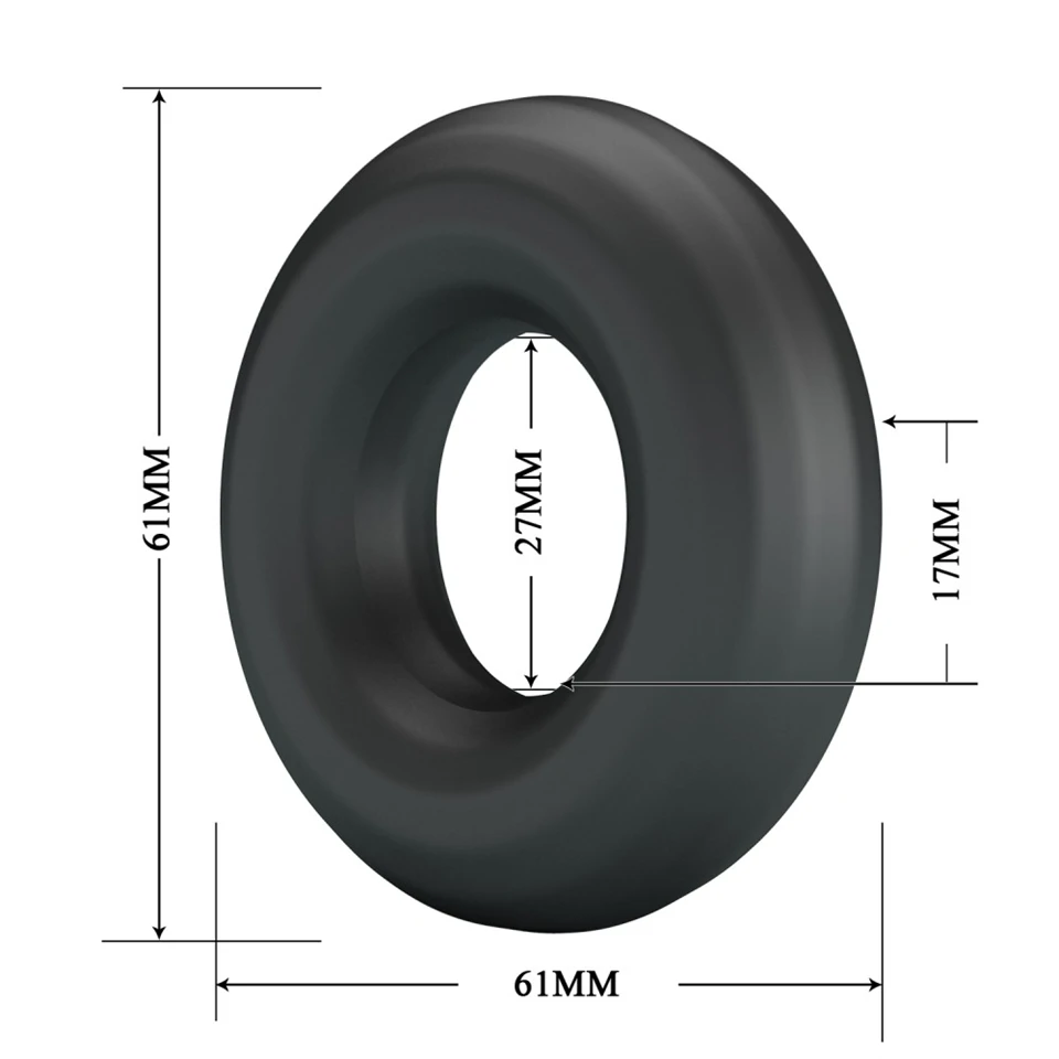 Crazy Bull Urban Super Soft Silicone Cock Ring