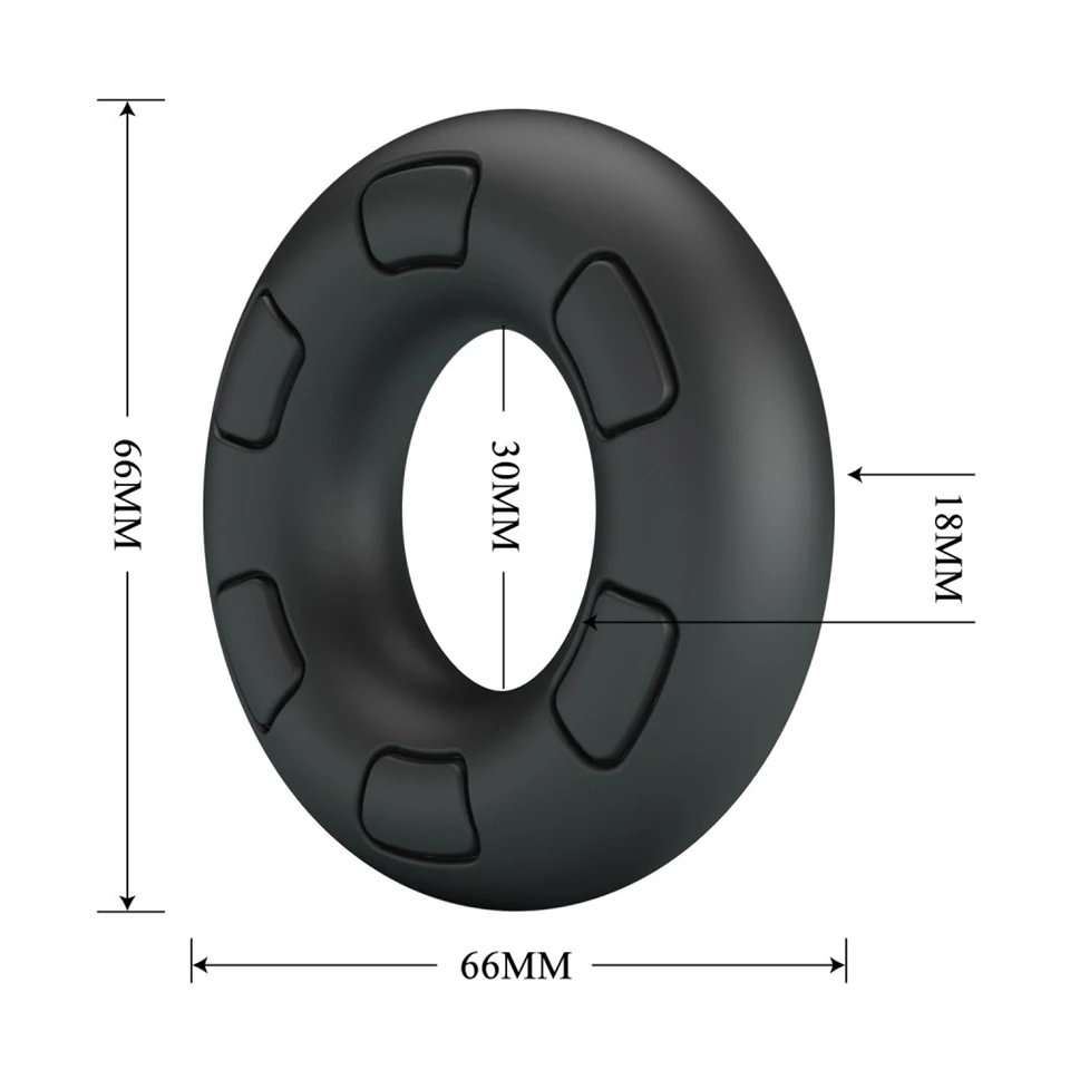 Crazy Bull Bertram Super Soft Silicone Cock Ring