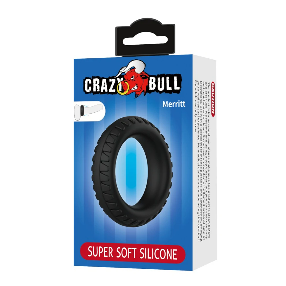 Crazy Bull Merritt Super Soft Silicone Cock Ring