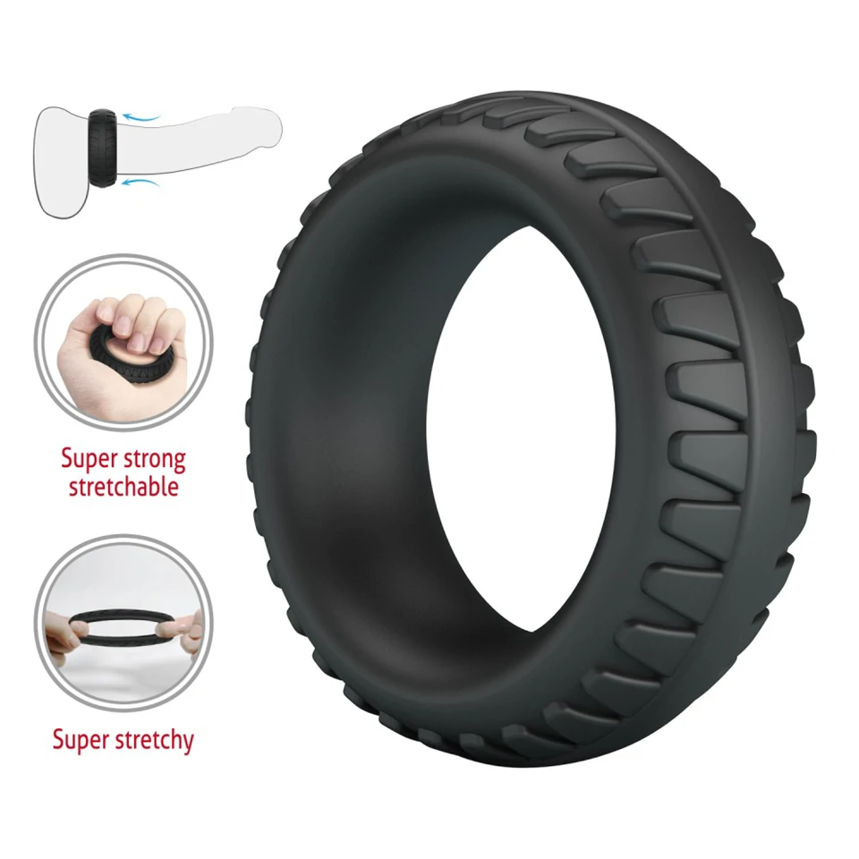 Crazy Bull Merritt Super Soft Silicone Cock Ring