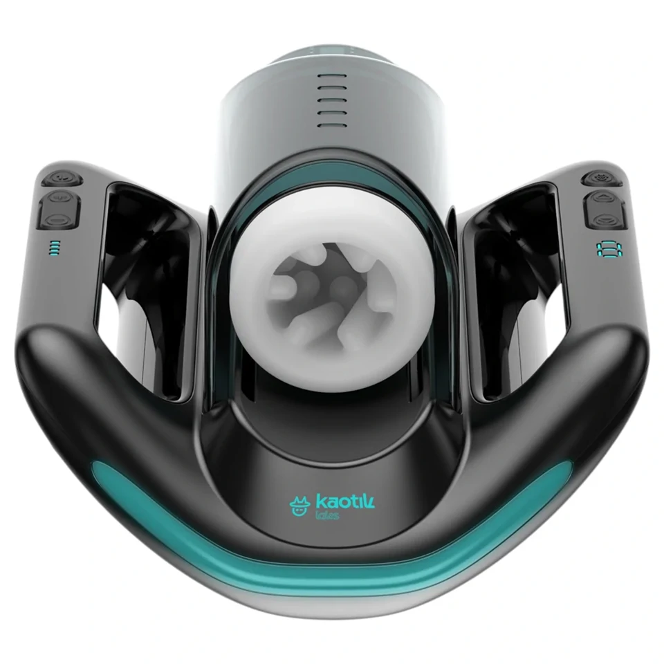 Kaotik Labs Jetpack - kétkezes automata interaktív maszturbátor (fekete)