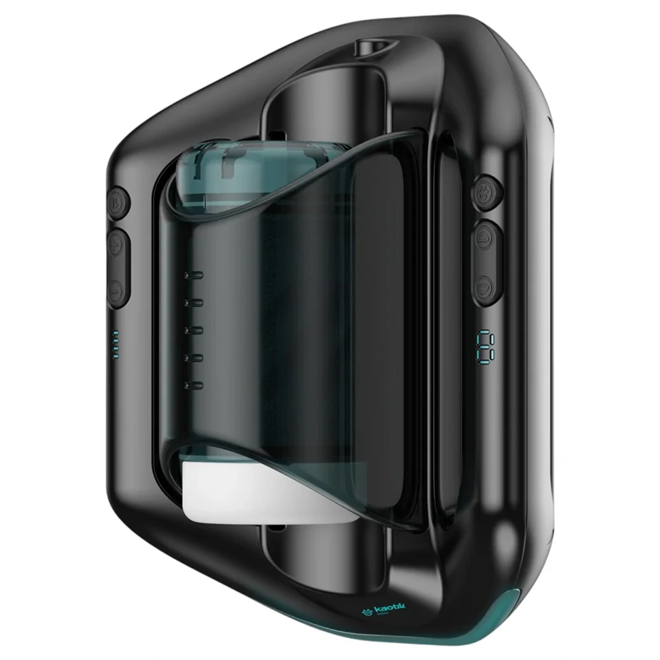 Kaotik Labs Jetpack - kétkezes automata interaktív maszturbátor (fekete)