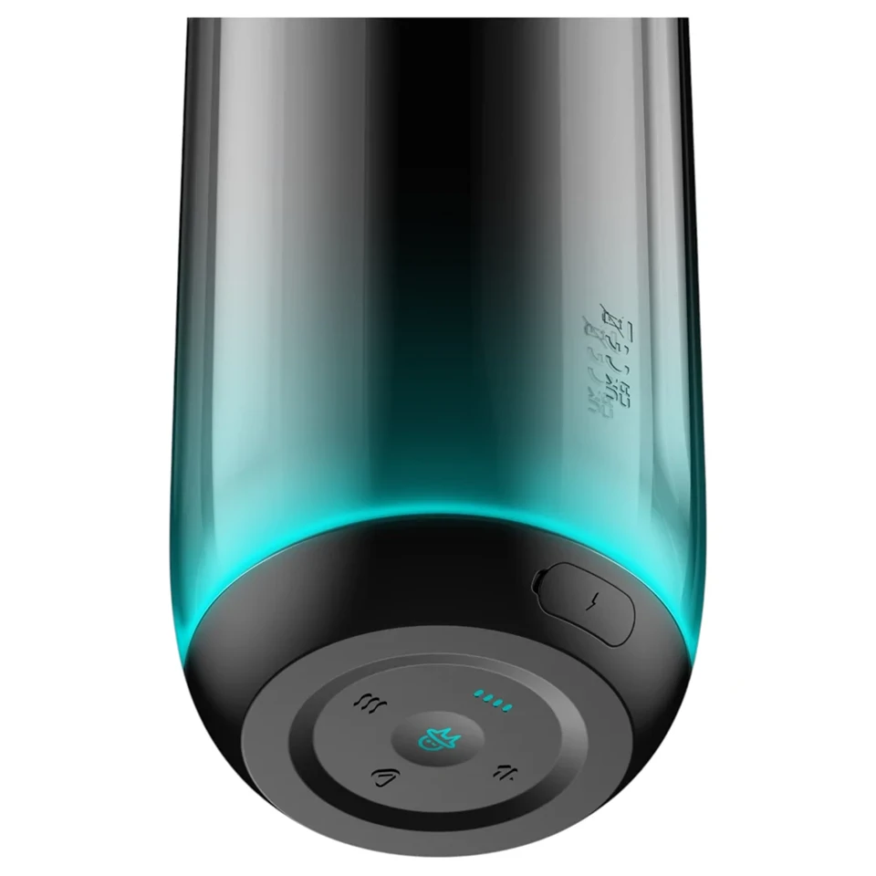Kaotik Labs Cocoon - melegítős vibráló interaktív maszturbátor (átlátszó)