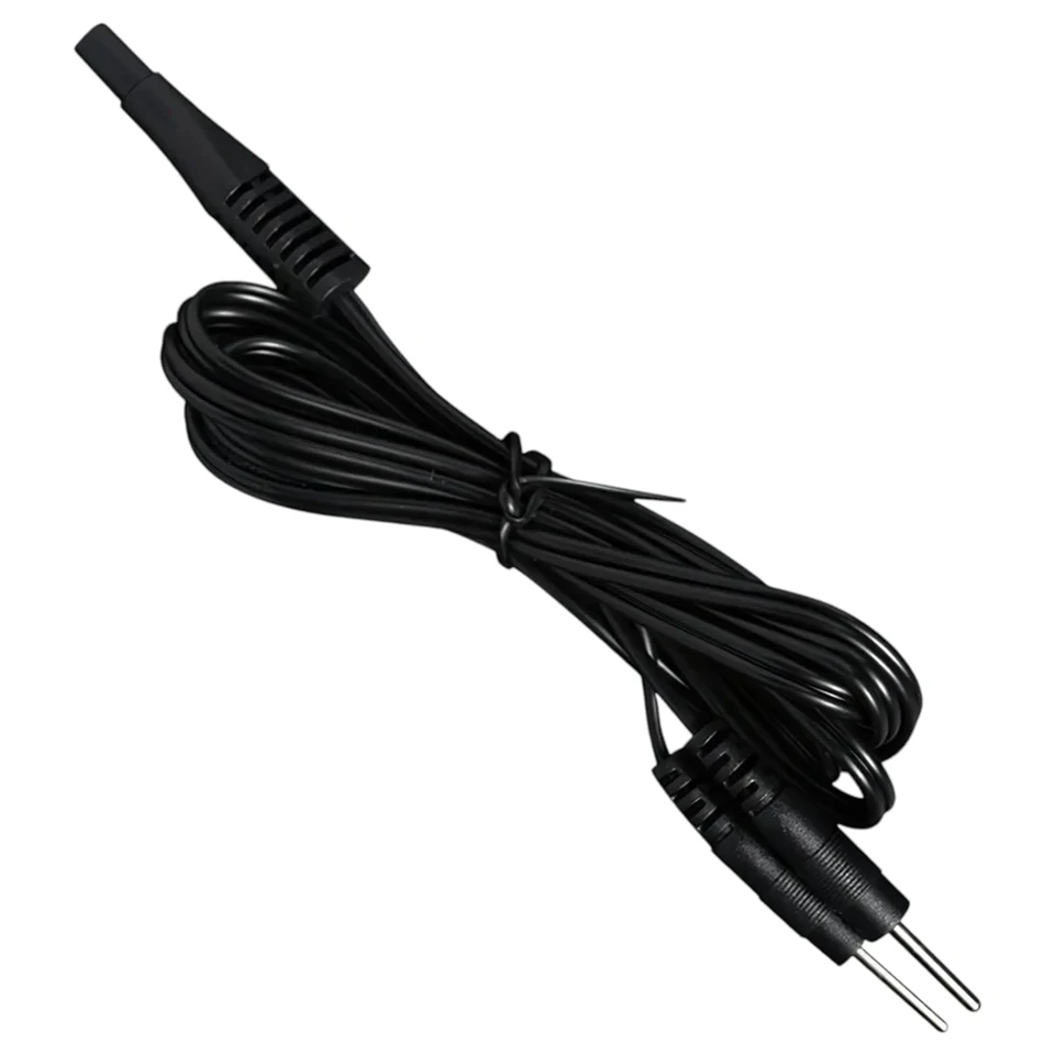 DG-LAB - 2 mm-es elektróda hosszabbító és elosztó kábel (fekete)