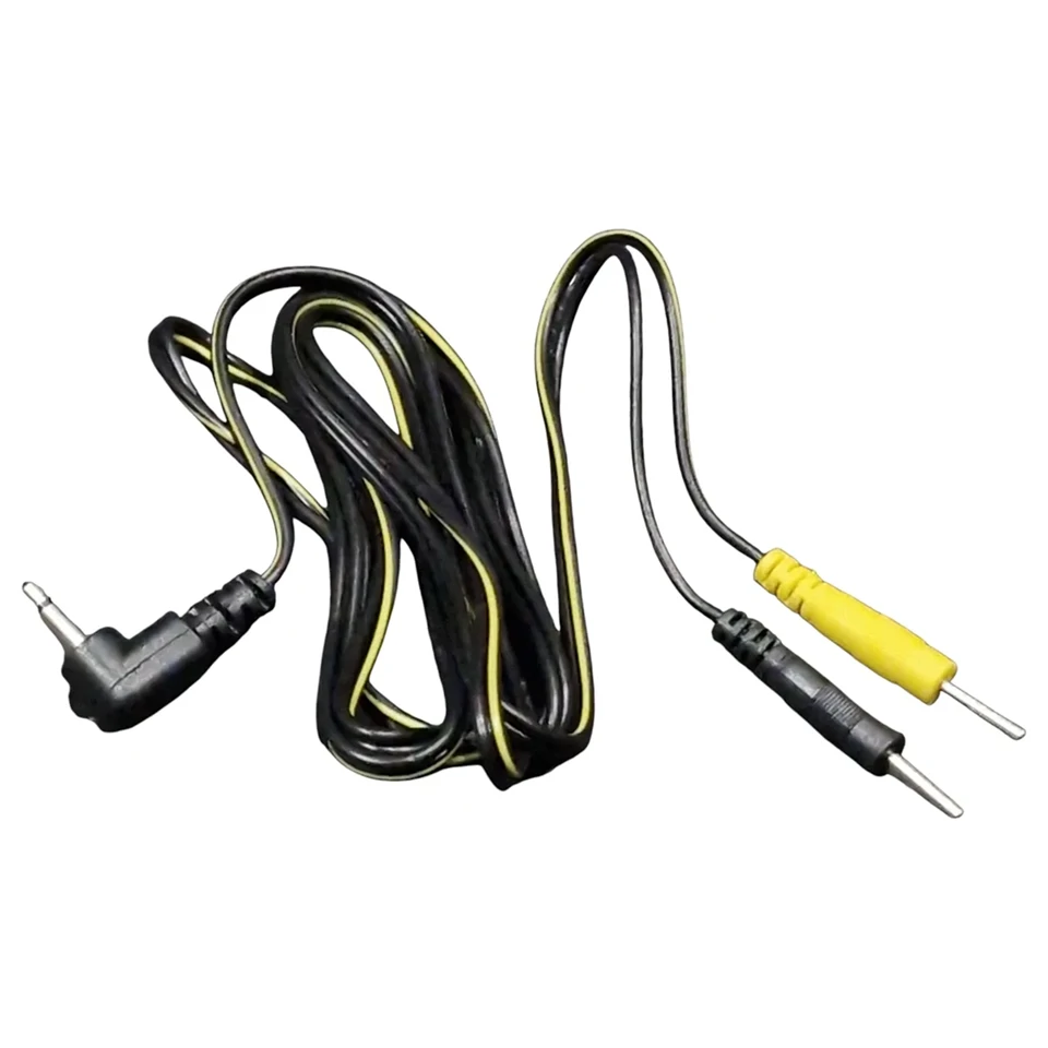 DG-LAB - elektródakábel 2,5 mm-es jackről 2 mm-es tüskékre (fekete)