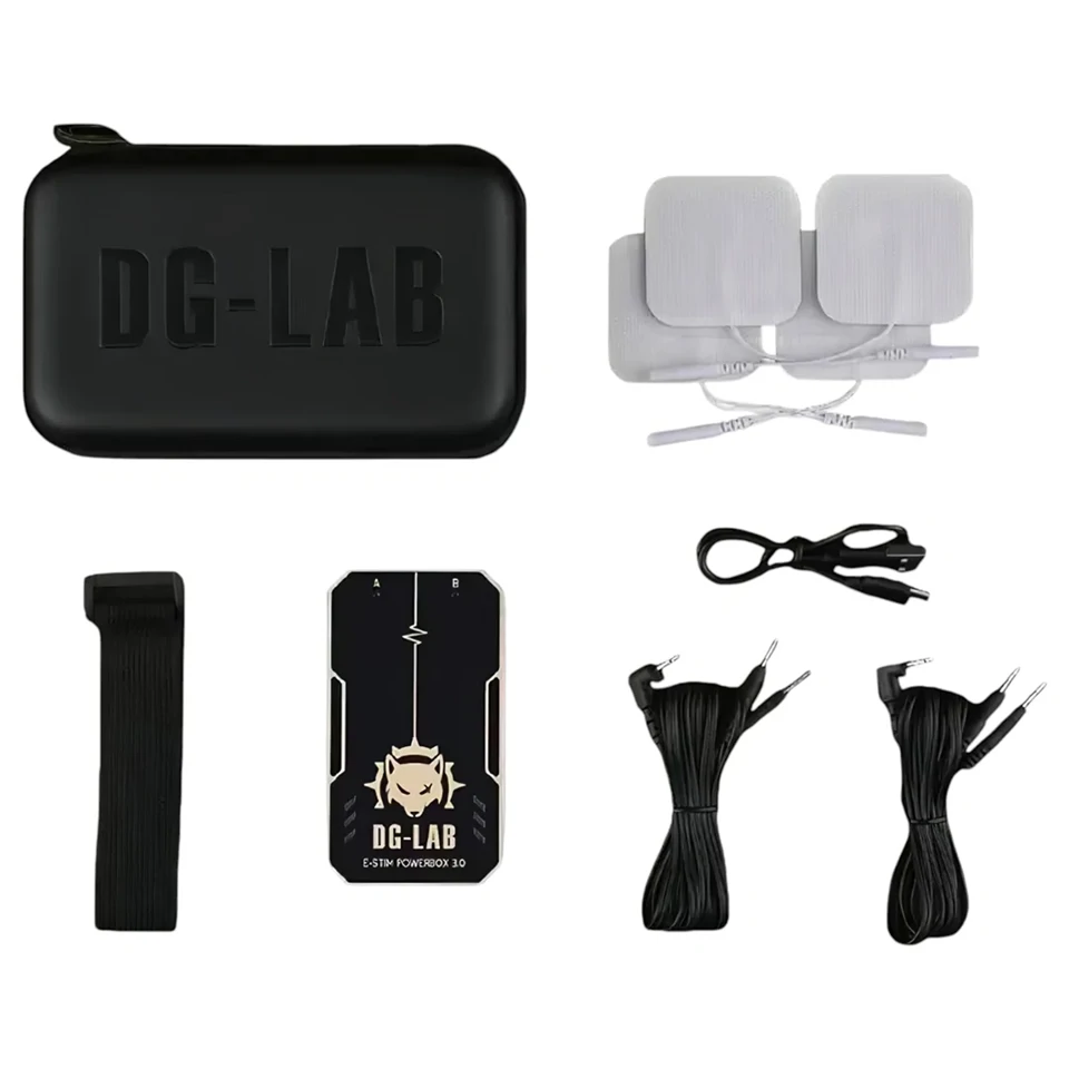 DG-LAB Coyote 3.0 - kétcsatornás elektrostimulációs vezérlő (fekete)
