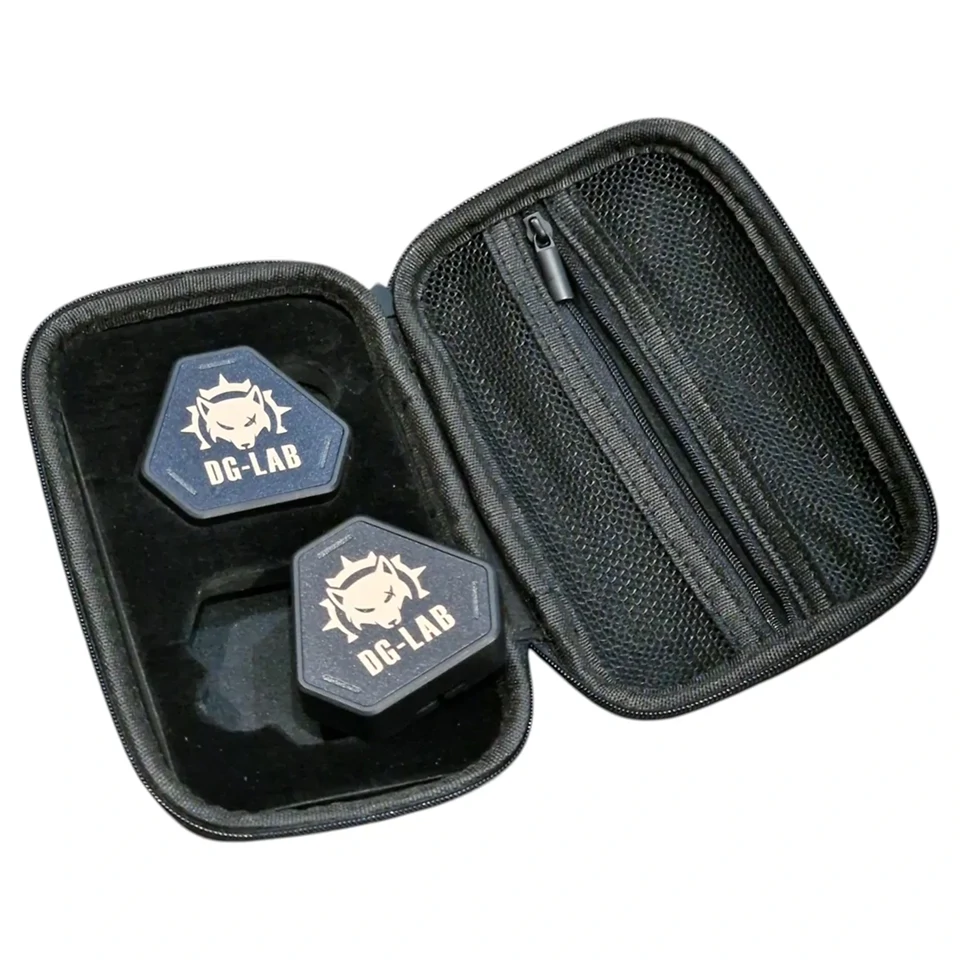 DG-LAB PawPrints - vezeték nélküli szenzorgomb (fekete) - 2 db