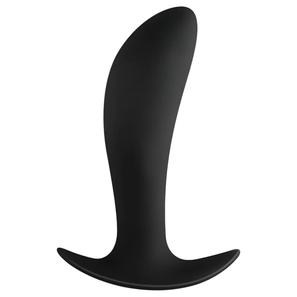 EasyToys Easy Choice - rádiós anál vibrátor és síkosító szett (fekete)