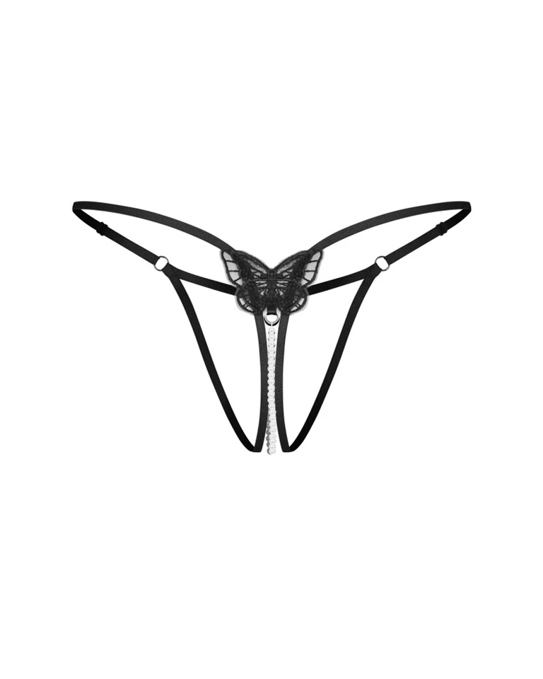 Isseme crotchless thong   S/M