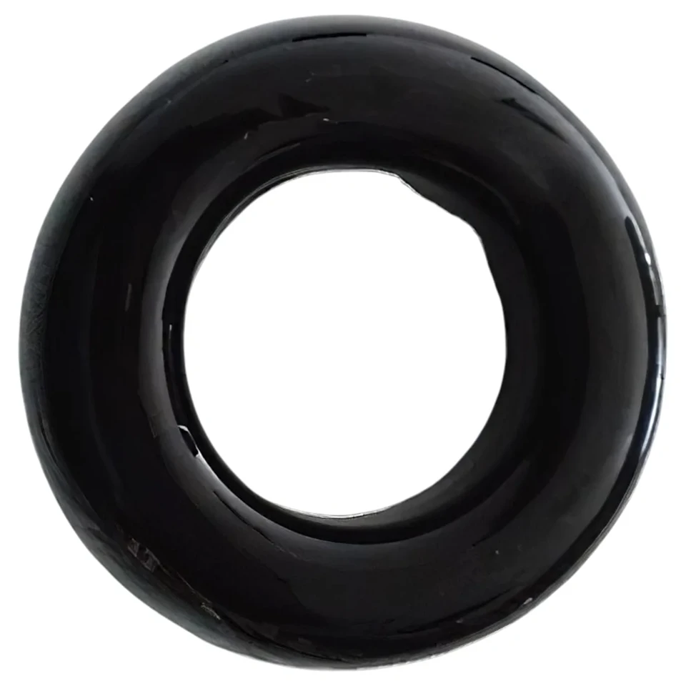 Pulselock Cirkl - TPE péniszgyűrű szett, 3 db (fekete)