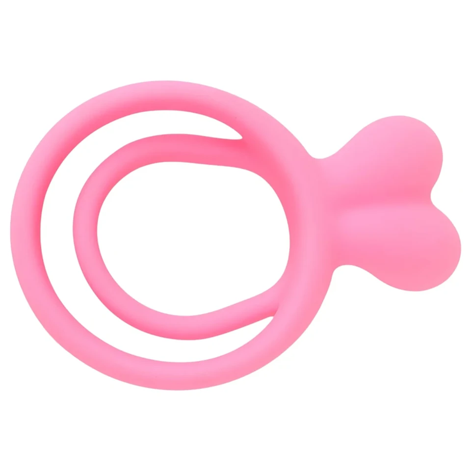 Pulselock Cocktura - nyuszis pénisz- és heregyűrű (pink)