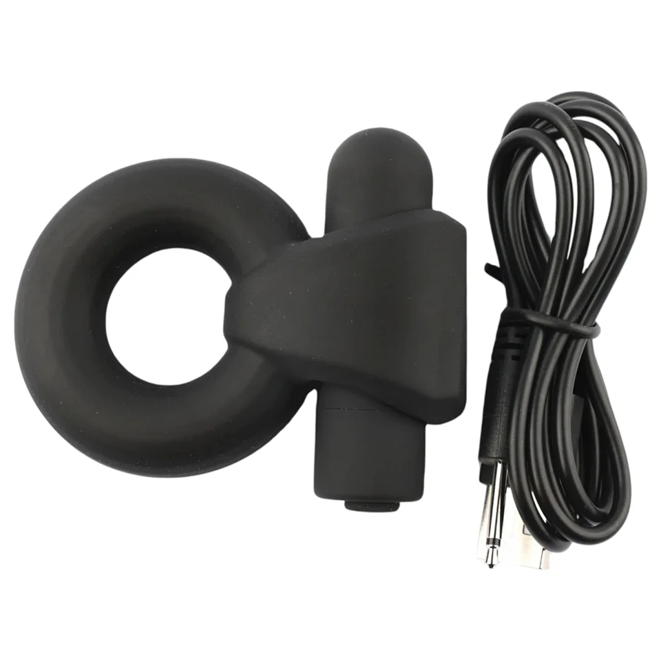 Pulselock Vantr - akkus vibrációs péniszgyűrű (fekete) - 25mm