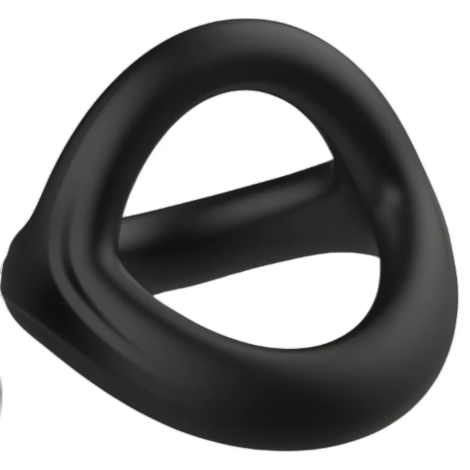 Pulselock Taur - Y-formájú pénisz- és heregyűrű (fekete) - M