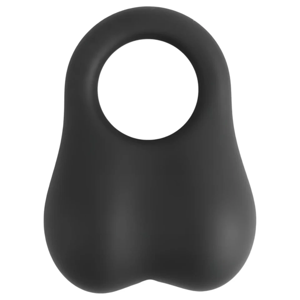 Pulselock Taur - szilikon heregyűrű súlyozott golyókkal (fekete)