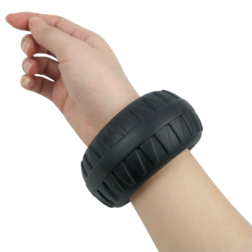 Pulselock Oak - extra vastag szilikon heregyűrű (fekete) - 40mm