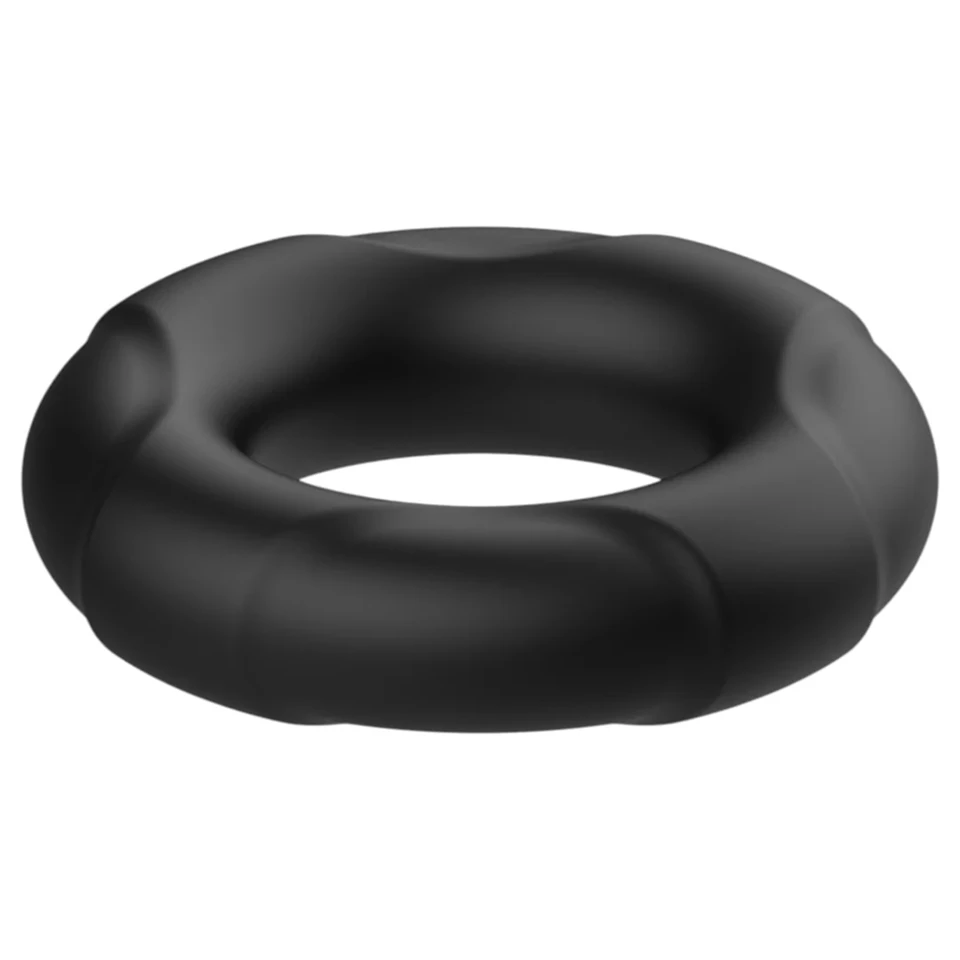 Pulselock Cirkl - szilikon péniszgyűrű (fekete) - 26mm