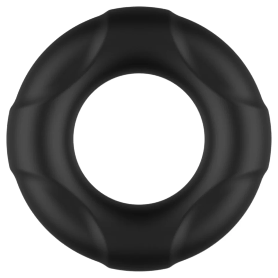 Pulselock Cirkl - szilikon péniszgyűrű (fekete) - 22mm