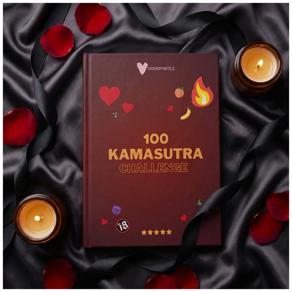 100Moments 100 Kamasutra Challenge - kaparós szexpóz könyv pároknak