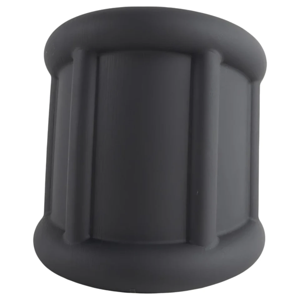 Pulselock Cocktura - fekete bordázott szilikon péniszgyűrű (30 mm)