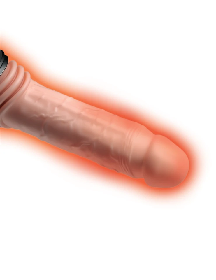5" Silicone Thrusting Cock Pro