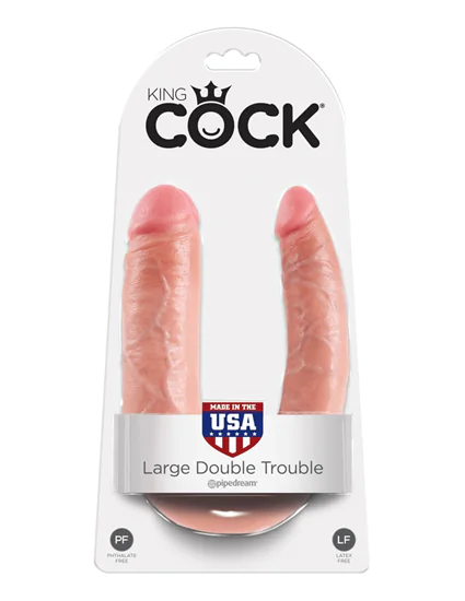 King Cock  U-Shaped Large Double Trouble