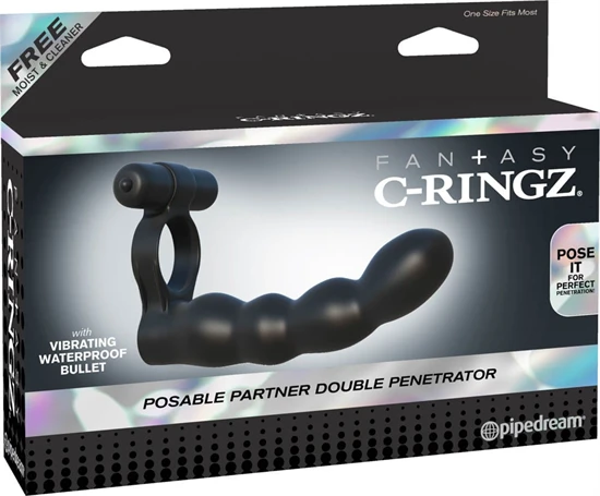 Fantasy C-Ringz Posable Partner Double Penetrator