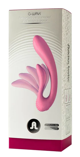 G-wave Dual Rabbit Vibrator Pink