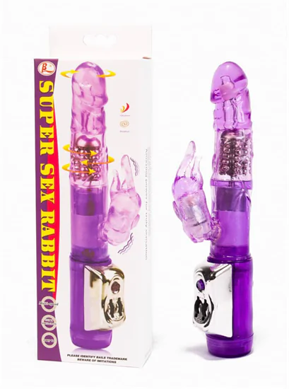 Super Sex Rabbit Vibrator Purple
