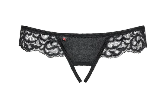 Laluna crotchless panties black L/XL