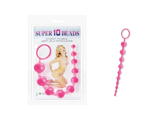 Charmly Super 10 Beads Pink