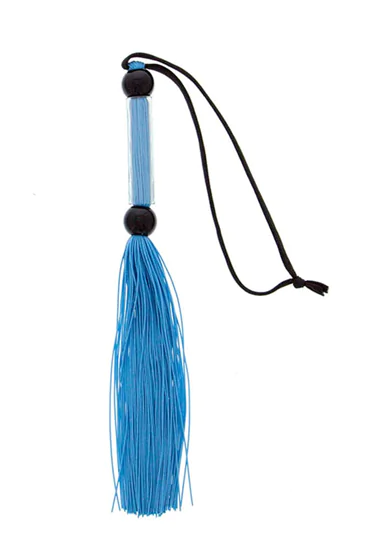 GP Silicone Flogger Whip Blue