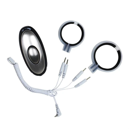 Multi Function Electro Sex Kits  Massager With 2 Penis Enhan