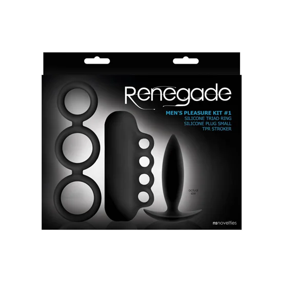 Renegade Men's Pleasure Kit  1 Black