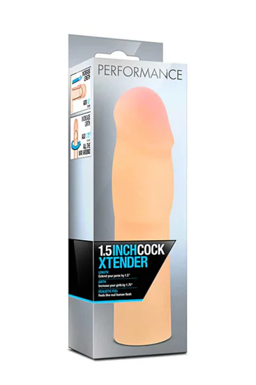 Performance 1.5 inch Cock XTender Beige