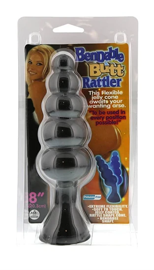 Bendable Butt Rattler Black
