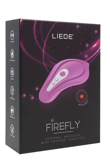 Firefly - Vibrador externo recargable Candy Violet