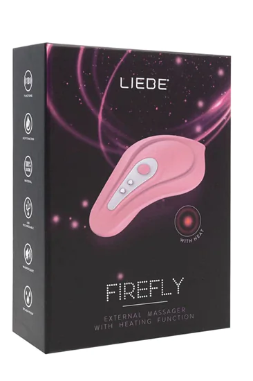 Firefly - Vibrador externo recargable Candy  Pink